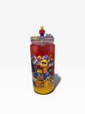 LEGO Adventure Snow Globe Tumbler 20oz – Custom Mini Figure Lid