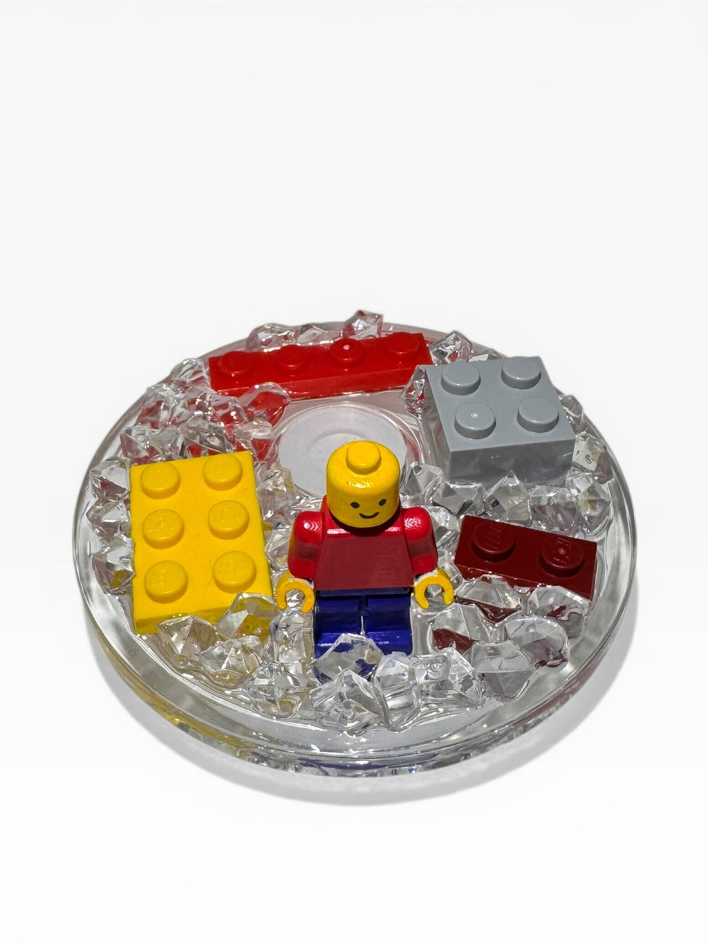 LEGO Adventure Snow Globe Tumbler 20oz – Custom Mini Figure Lid